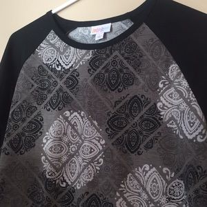 Lularoe Black/Gray Randy